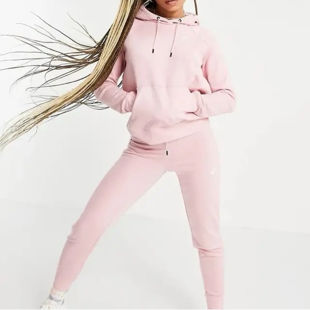 Light pink Nike hoodie
